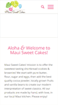 Mobile Screenshot of mauisweetcakes.com